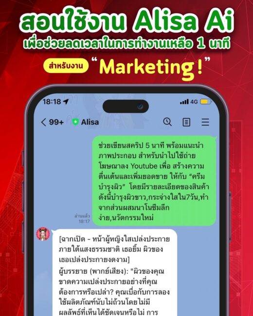 394615700_122130098624033028_938616834064868425_n - Alisa - AI วาดรูป, AI Chatbot, Generative AI ไทย ใช้ง่ายคล้ายคุยกับคน! - Alisa - AI วาดรูป, AI Chatbot, Generative AI ไทย ใช้ง่ายคล้ายคุยกับคน!